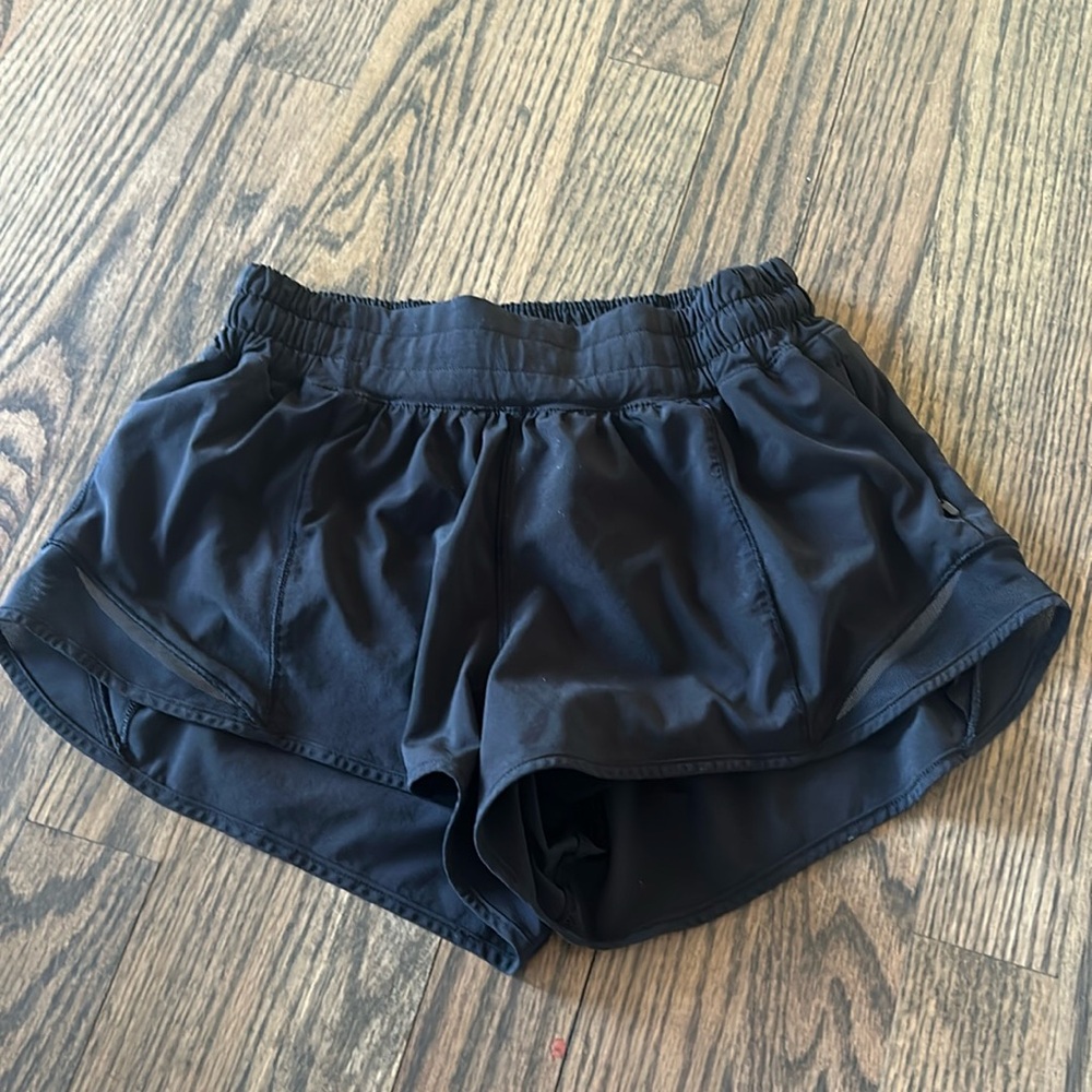 Black lululemon shorts